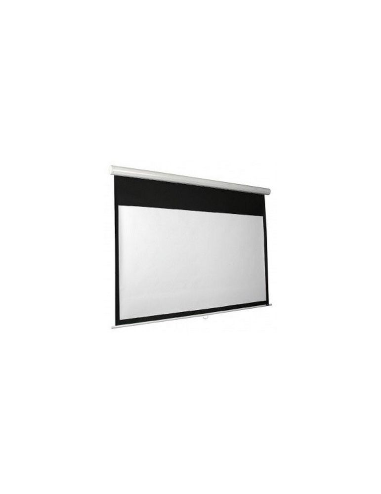 Ecran Manuel ORAY SUPER GEAR HC - Format 4/3 - toile blanc mat occultant - bords noirs + extra drop - 108x192 - Videoson.eu