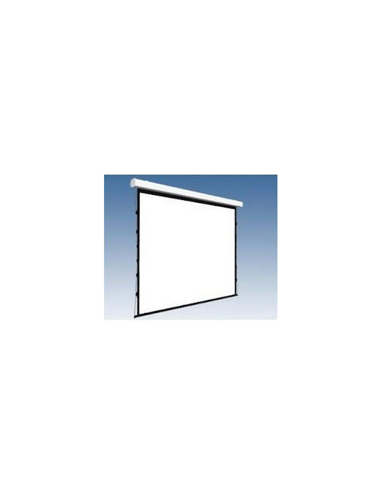 Ecran Electrique ORAY ORION TENSIONNE - Format 4/3 - toile blanc mat occultant - bords noirs - 174x232 (182x240) - Videoson.eu