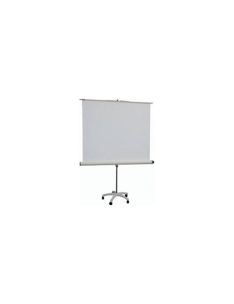Ecran transportable ORAY STYLE pied étoile - Format carré 1/1 - toile blanc mat - 150x150 - Videoson.eu