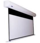 Ecran Electrique ORAY ORION HC - Format 16/9 - toile blanc mat occultant - bords noirs + extra drop 30cm - 147x262 (181x270) - V